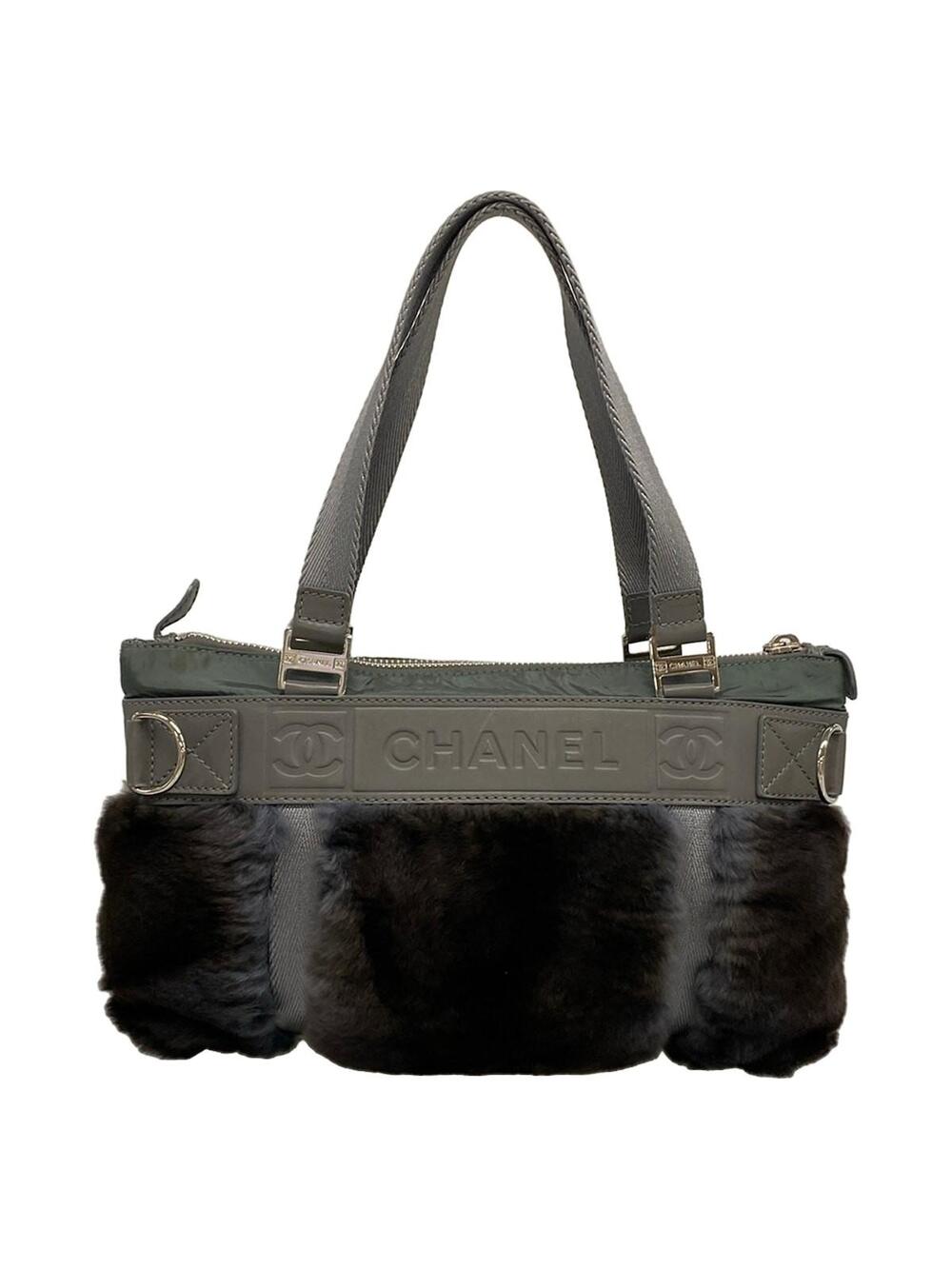 Chanel Sports Line Gray Green Rabbit #305596C60B